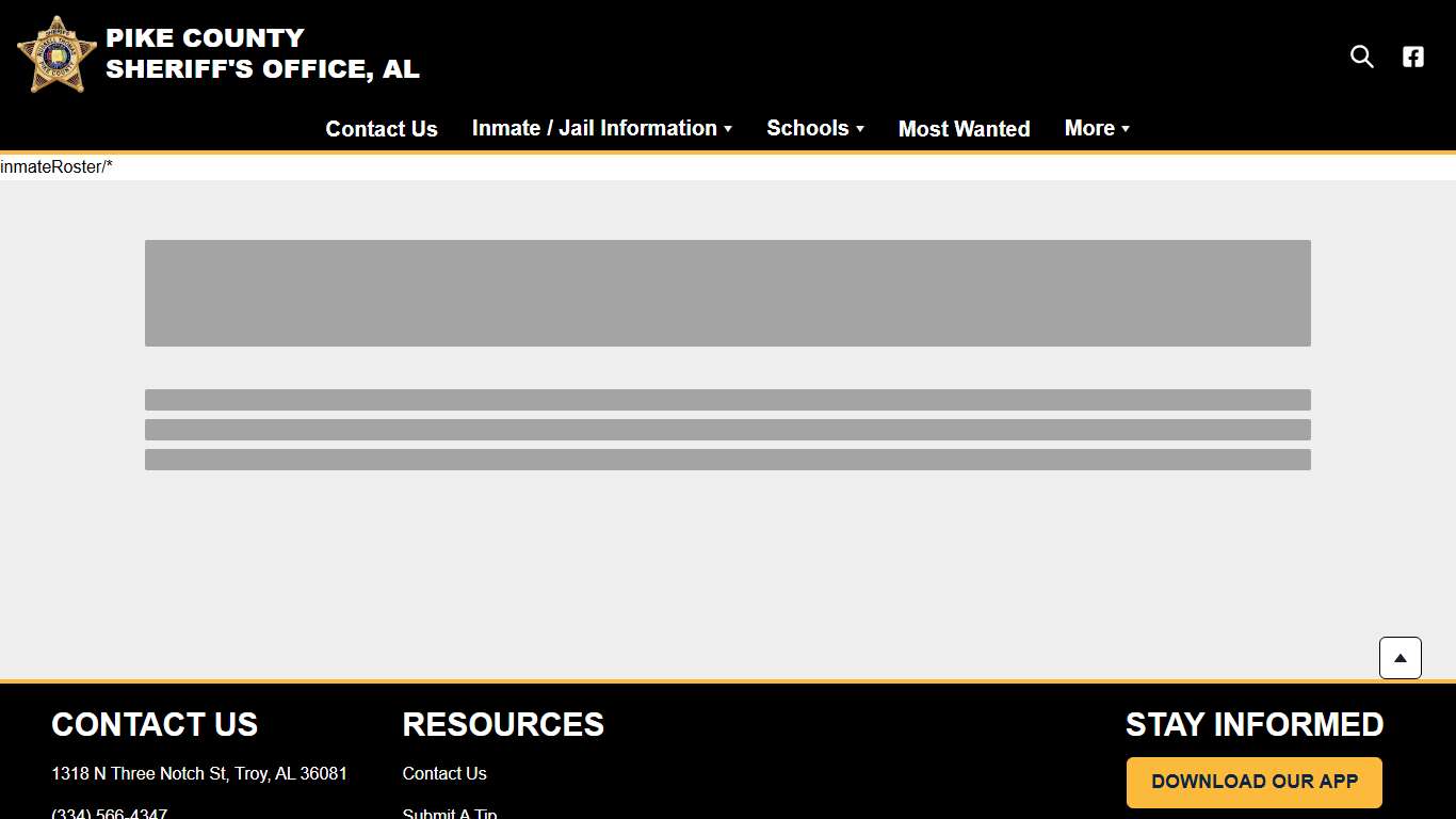 Inmate Search | Pike County Sheriff’s Office (AL)